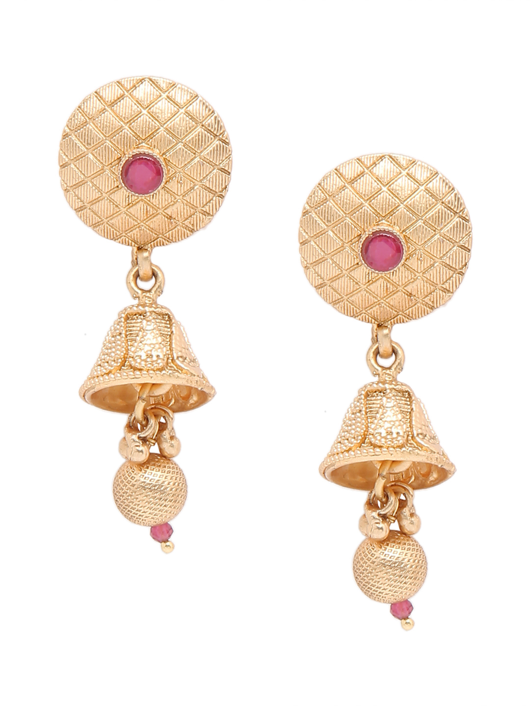 YouBella Jewellery Celebrity Inspired Gold Plated Necklace Jewellery Set for Girls and Women